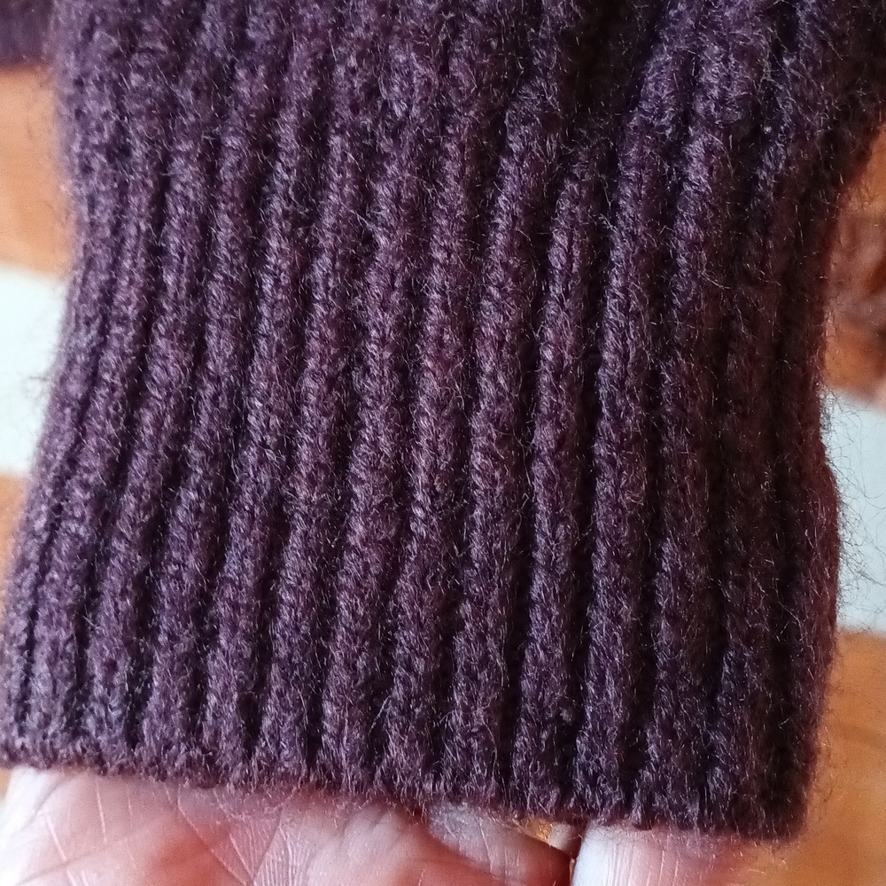 Kuhl Purple Sienna Cowl Neck Sweater Small - Picture 5 of 9